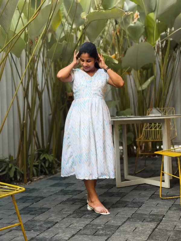 Sunset Blossom Frock